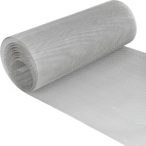 304 Stainless Steel Rodent Wire Mesh - Wire Mesh Roll 30cm x 2M, Heavy Duty Rustproof Metal Screen for Vents, Air Bricks, Kitchen, Garden & DIY - Keep Mice & Insects Out