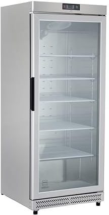 METRO PROFESSIONAL Congélateur à Porte Vitrée GFR6600SG, 380 L, Argenté