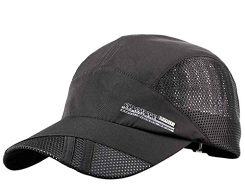 Bobury Sombreros de Secado Rápido Deportivo Gorra de Béisbol de Malla Transpirable de Verano para Hombres