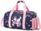 Reisetasche Kinder Sporttasche Kind Tanztasche Mädchen Weekend Bag Trainingstasche mit Schuhfach Schwimmtasche mit Nassfach 18 L * 9.75 H * 8 W