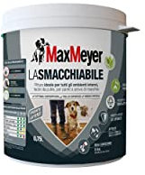 MAXMEYER PITTURA MURALE PER INTERNI, PER PARETI SENZA MACCHIE, LA SMACCHIABILE BIANCA 0,75 L