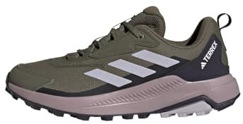 adidas Damen Terrex Anylander Hiking Shoes Wanderschuhe, Olive Strata/Silver Dawn/Amber Tint, 39 1/3 EU