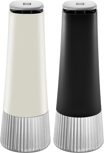 ZWILLING Spices Upside-Down Hand Spice Mill - Black/Ivory (Pack of 2)