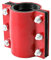 Tiardey Water Pipe Repair Clamp Heavy Duty Steel Clamp for Quick Pipe Repair Easy Installation for Various Pipe Size Stops Leaks Instantly