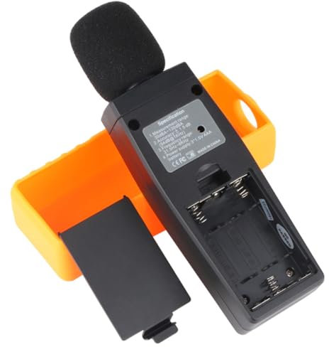 iplusmile Digitaler Schallpegelmesser Hintergrundbeleuchtung Tragbarer Geräuschmesser Für Industrie Auto Babyzimmer Büro Und Baustelle Kompakt Leicht Und Störungsfest