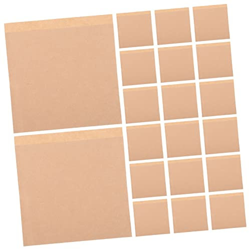 Ipetboom 500pcs Greaseproof Brown Paper Bags Reusable Snack Packaging Cookies and Candies Oil-resistant Kraft Paper for Takeaway and Parties