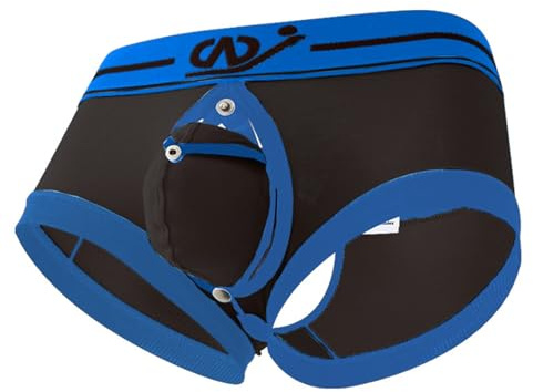 JokeLomple da, Slip Traspiranti e Comodi con Tasca Staccabile per l'uso Quotidiano, Tessuto e Leggero Estivo. (Black, M) #