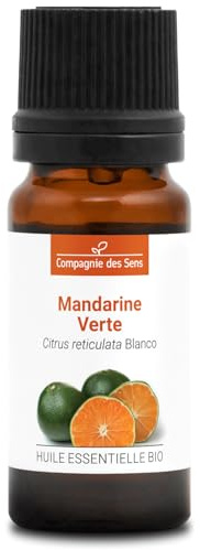 MANDARINE VERTE BIO - 10mL - Huile Essentielle de Qualité Premium - 100% Pure, Naturelle, garantie ChromaCert® - Chémotypée & Intégrale