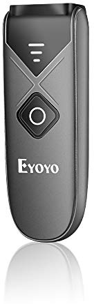 Eyoyo 2D Scanner di codici a barre Bluetooth, QR Lettore di codici a barre 1D USB 2.4G Wireless Data Matrix con manuale in spagnolo e inglese, pistola portatile per iOS, Android, tablet e PC