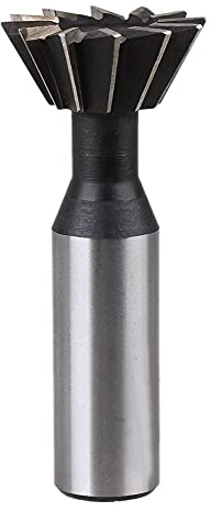 Fraise à queue droite HSS pour rainure à queue d’aronde Outil de travail du métal pour embout de routeur de moule