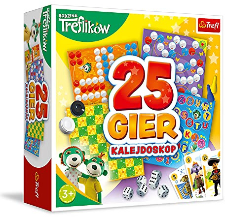 TREFL Kalejdoskop 25 gier Trefliki (2119)
