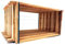 120x Zander Rähmchen (ZN 477 x 220 mm) mit Hoffmann-Seiten | Kiefernholz