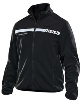 Veste Polaire Sécurité Privée avec Bande HV Safetek - Noir - GK