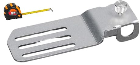 Hailerio Mètre ruban de précision, support de ruban à mesurer fixe, porte-crayon en alliage d'aluminium, support de pince, outil de localisation de traçage fixe, pince d'angle flexible, marqueur de