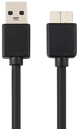 ZEPFJHE Câble adaptateur USB vers USB 3.0 B mâle - Câble de synchronisation de données pour câble de disque