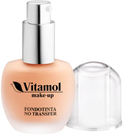 Vitamol make up Fondotinta liquido viso no transfer lunga tenuta - 30 ml (Bronze)