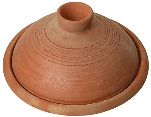 Simandra Tajine I - Pentola per cuocere i casseruole non smaltate, diametro 24 cm