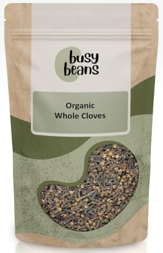 Organic Whole Cloves - Certified Organic - by Busy Beans Organic (1kg)