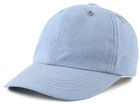 Pesaat Classic Baby Gorra de béisbol Dinosaurio Niños Niñas Sombrero para el Sol Algodón Primavera Verano Niños Visera Sombreros (Azul Cielo, 46 ​​cm (3 a 6 Meses))
