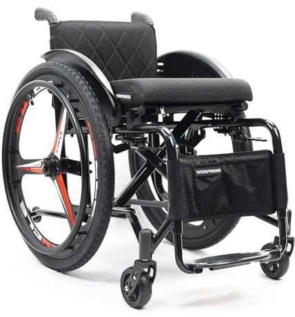 Sedia A Rotelle Sportiva Leggera, Sedia A Rotelle Leggero In Alluminio, Sedia A Rotelle In Alluminio Pieghevole, Sedia A Rotelle Sportiva Ultra Leggera Interamente A Terra, Per Adolescenti, Adulti, An
