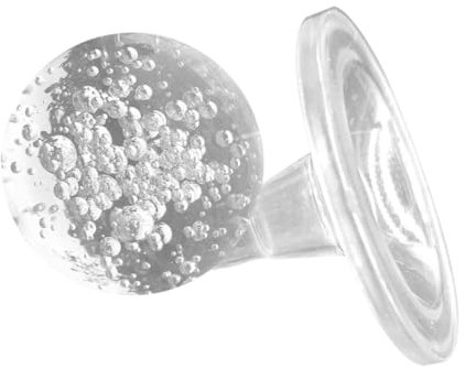 FUNOMOCYA Adornos De Fuente De con De Cristal De Fuente De Cristal Decorativa para Escritorio para Mesa De De Mesa con Soporte para De Redonda