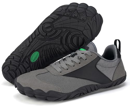 SAGUARO Barefoot skor unisex minimalistiska barfota sneakers som andas lätt