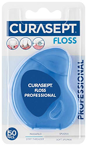 Curasept Filo Interdentale Professionale Filo Interdentale, 50 Passafili