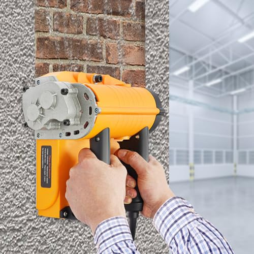 Electric Wall Planer, 4580W 3500RPM Handheld Power Planer Shovel Wall Machine Adjustable Planing Depth for Drywall and Plaster (Orange)