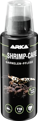 ARKA mySHRIMP-Care - 118 ml - Pflegemittel für Garnelen in Süßwasseraquarien, fördert die Vitalität, Gesundheit & natürliche Farbenpracht von Süßwassergarnelen