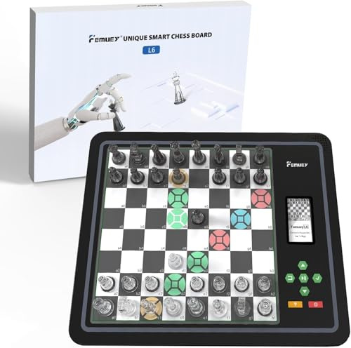 Electronic Chess Set, Computer Chess Game, Electronic Chess Set Game, Chess Sets Games Lovers, for Beginners Great Partner for Play and Practice