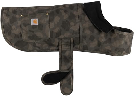 Carhartt Firm Insulated Dog Chore Coat Abrigo DE Camuflaje para Perro, Tarmac/Duck Camo, XL Niños Bebes