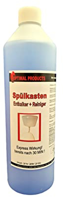 Détartrant pour réservoir de toilettes Ce nettoyant pour réservoir élimine le calcaire et répare les fuites. 1 litres