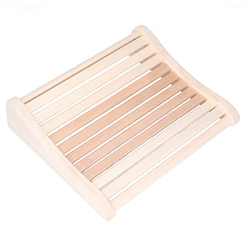 Saunakissen aus Holz, Sauna-Rückenkissen, Saunazubehör, Zubehör Für Steifen Nacken, Schulterschmerzen, Wirbelsäulengesundheit, Entspannung