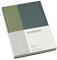 Semikolon 371509 Wochenkalender & Notizbuch 2025 A5, 13 Monate, Leinen-Papier, Hardcover - Natural Affair, Botanic