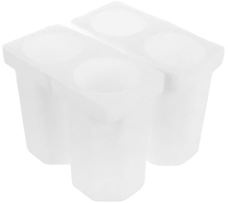 TEMPNAP Portabotellas para Vino Espuma Protectora Doble 85 MM, Caja de Cartón para Embalaje y Envío Seguro de Botellas de Vidrio para Mudanzas