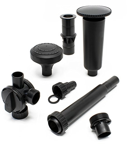 SunSun Kit d'embouts de fontaine pour série de pompes réglables JTP 1400R-4000R - Pièce détachée pour eau piscine bassin fontaine jardin