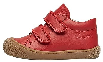 NATURINO Mixte bébé Cocoon VL Chaussures de Gymnastique, Red, 19 EU