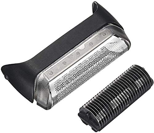 Remplacement de rasoir, Têtes de Rasoir Compatible avec BRAUN série 10B 1 190 180 170, Tête de Coupe Rasoir Rechange 10B/20B Noire pour Rasoir