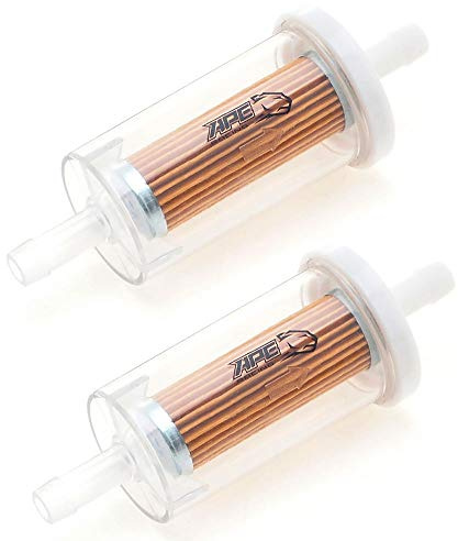 APE RACING Inline Fuel Filter Replacement Universal High Flow Fuel Filters (Pack of 2) for Lawn Mower Tractor Motorcycle Replace Briggs & Stratton 5065 5065D 5065K 493629 695666 845125 691035