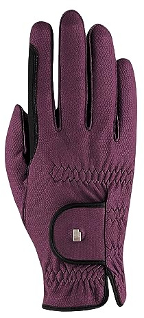 Roeckl Sports Guanti da equitazione LONA, Unisex, Uva 7