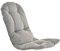 korb-outlet Schaukelstuhl Auflage Polster Kissen 120x50 deutsche Herstellung Auflagekissen Kissenauflage für Schaukelsessel (Grau)