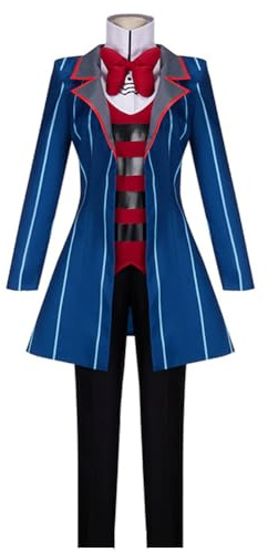 Xinchangda Hazbin Hotel Cosplay Costume Vox/Charlie Morningstar/Blitzo/Alastor Anime Cosplay Halloween Costume Anime Clothes Carnival Stage Performance Outfit