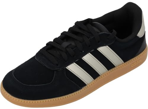 Adidas Femme BREAKNET Sleek Shoes, Core Black/Cyber met./Gum 3, 41 1/3 EU