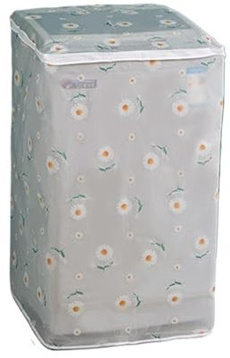 Housse Pour Lave-Linge Housse de protection solaire for Machine à laver, 2 pièces, imperméable, à chargement par le haut/à chargement frontal, étui de protection for le linge Pour La Maison(Top Loadin