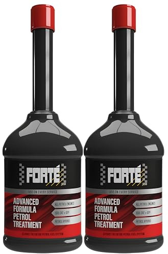 2x Forte Advanced Fuel System Petrol Treatment Additive – 400ml | Professional-Grade Formula for Cleaner Combustion, Enhanced Engine Performance & Improved Efficiency