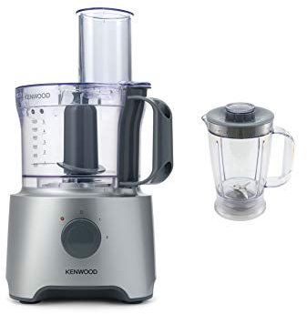 Kenwood FDP301SI MultiPro Compact Robot de cuisine, 800 W, 2,1 litres, argent