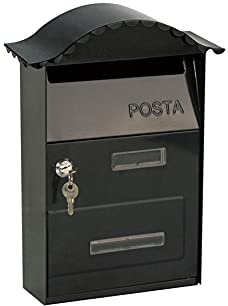 Kippen 10005PN - Cassetta Postale Modello GLORY di Colore Antracite. Dimensioni: 350x250x100mm.