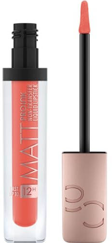 Catrice Matt Pro Ink Non-Transfer Liquid Lipstick, Nr. 170, Orange, langanhaltend, mattierend, schnelltrocknend, vegan, ohne Parabene, ohne Mikroplastikpartikel, Nanopartikel frei, 1er Pack (5ml)