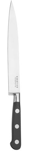Richardson Sheffield Sabatier Trompette Carving Knife, Steel, Black