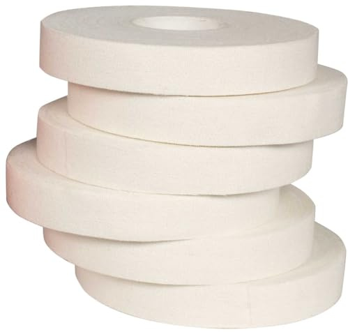 Fuji- Jiu-Jitsu and Judo Finger Tape with Case (6 Rolls) White